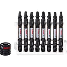 Bosch 9 Piece Impact Double Ended PH2 / T20 Screwdriver Bit Set and Magnetic Sleeve Bosch 9 Piece Impact Double Ended PH2 / T20 Screwdriver Bit Set and Magnetic Sleeve