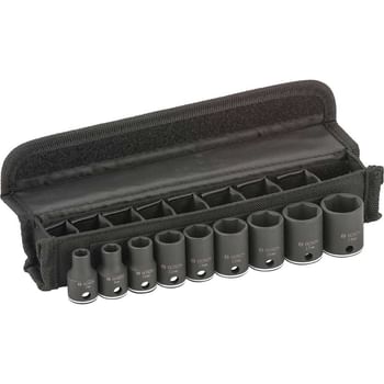 Bosch 9 Piece 3/8” Drive Hexagon Impact Socket Set Metric