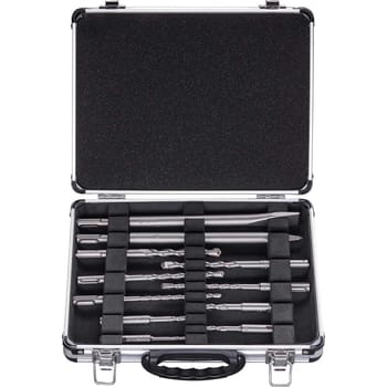 Bosch 11 Piece SDS-Plus Hammer Drill Bit & Chisel Set