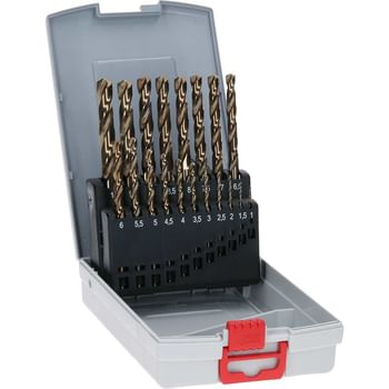Bosch 19 Piece HSS-Co Drill Bit Set