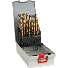 Bosch 25 Piece HSS-TiN Drill Bit Set Bosch 25 Piece HSS-TiN Drill Bit Set