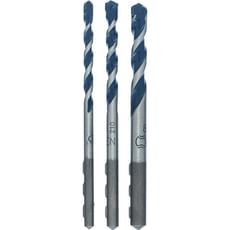 Bosch 3 Piece Blue Granite Masonry Drill Bit Set Bosch 3 Piece Blue Granite Masonry Drill Bit Set