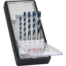 Bosch 5 Piece Blue Granite Masonry Drill Bit Set