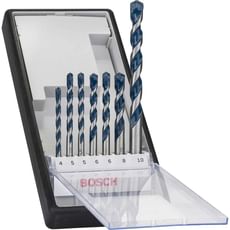 Bosch 7 Piece Blue Granite Masonry Drill Bit Set Bosch 7 Piece Blue Granite Masonry Drill Bit Set