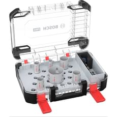 Bosch Pro 9 Piece Multi Material PC Plus Hole Saw Set Bosch Pro 9 Piece Multi Material PC Plus Hole Saw Set