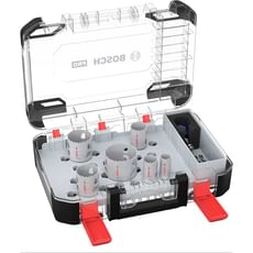 Bosch Pro 9 Piece Multi Material PC Plus Hole Saw Set Bosch Pro 9 Piece Multi Material PC Plus Hole Saw Set