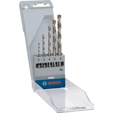 Bosch 5 Piece HSS-G Metal Drill Bit Set