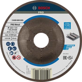 Bosch A30S BF Depressed Centre Metal Cutting Disc