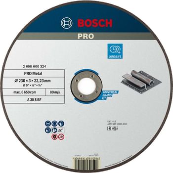 Bosch Expert A30S BF Flat Metal Cutting Disc