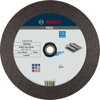 Bosch A24R BF Flat Metal Cutting Disc 300mm for Petrol Cut Saws