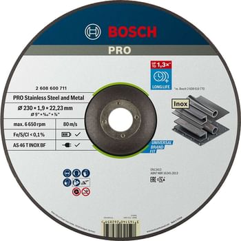 Bosch Expert Inox Thin Metal Steel Cutting Disc