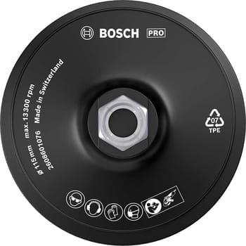 Bosch PRO Hook and Loop Angle Grinder Backing Pad