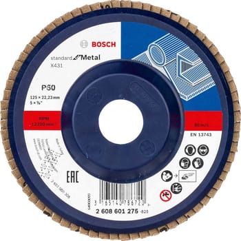 Bosch X431 Standard for Metal Flap Disc