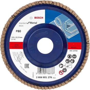 Bosch X431 Standard for Metal Flap Disc