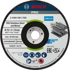 Bosch Expert 76mm Inox Cutting Disc for GWS 12V-76 Pack of 2
