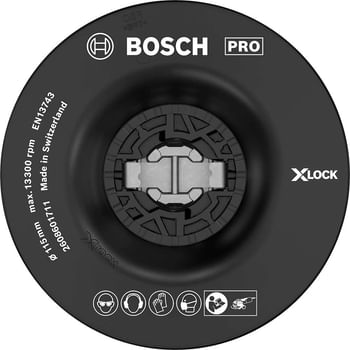 Bosch X Lock Soft Backing Pad