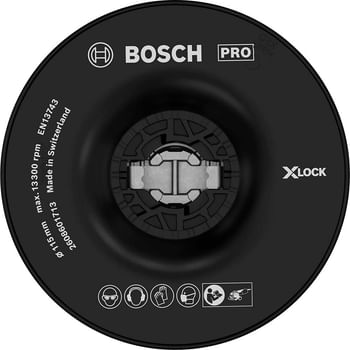 Bosch X Lock Hard Backing Pad