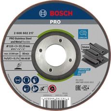 Bosch WA46 BF Semi Flex Metal Grinding Disc