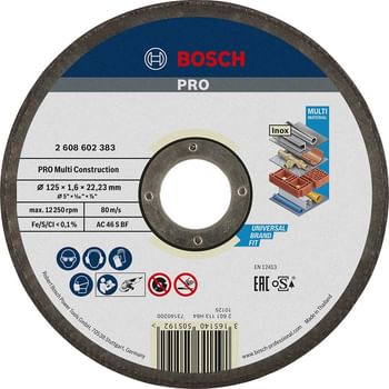 Bosch Rapido MultiConstruction Cutting Disc