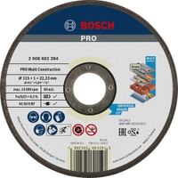 Bosch Rapido MultiConstruction Cutting Disc 