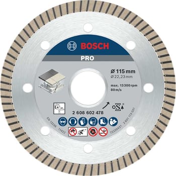 Bosch PRO Extra Clean Diamond Disc for Ceramics