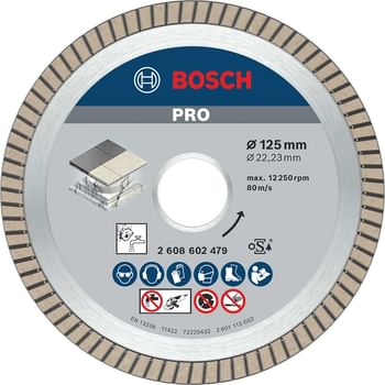 Bosch Pro Extraclean Turbo Diamond Disc for Ceramics