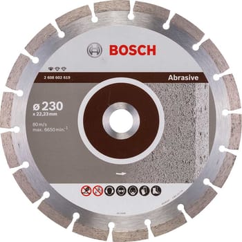 Bosch Diamond Disc Standard for Abrasive Materials