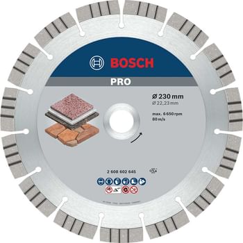 Bosch Best Stone Diamond Cutting Disc