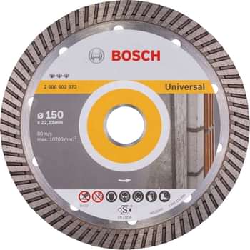 Bosch Turbo Universal Diamond Cutting Disc Price Comparisons | Compare The Build