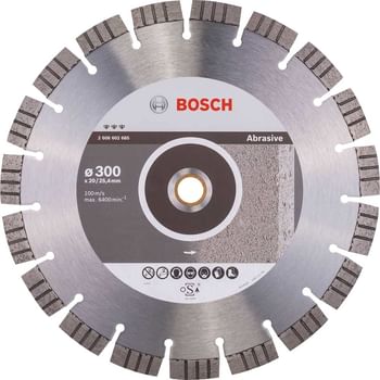 Bosch Diamond Cutting Disc for Abrasive Materials