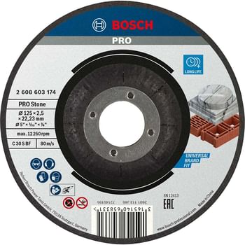 Bosch Standard Depressed Centre Stone Cutting Disc