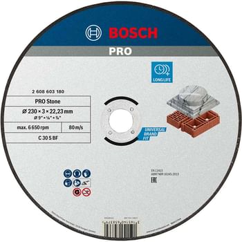 Bosch Standard Stone Cutting Disc