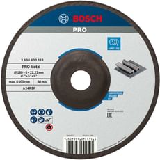 Bosch Standard Depressed Centre Metal Grinding Disc