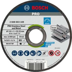 Bosch Rapido Thin Inox Stainless Steel Cutting Disc