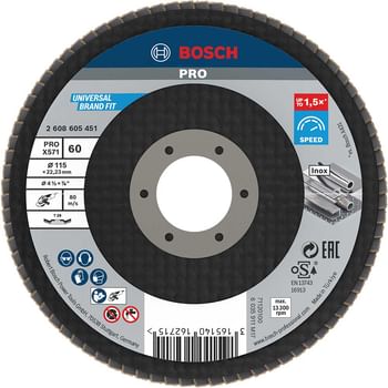 Bosch Zirconium Abrasive Flap Disc