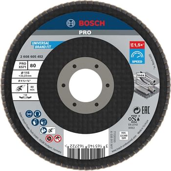 Bosch Zirconium Abrasive Flap Disc