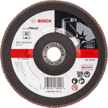 Bosch Zirconium Abrasive Flap Disc