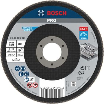 Bosch Zirconium Abrasive Flap Disc