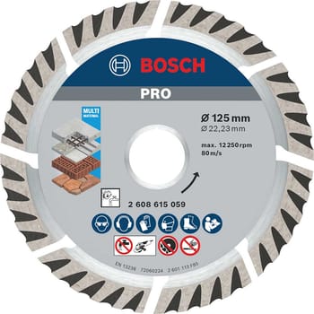 Bosch PRO Multi Material Diamond Cutting Disc