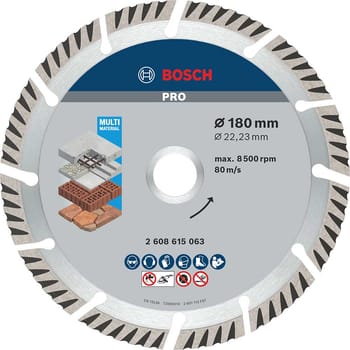Bosch PRO Multi Material Diamond Cutting Disc