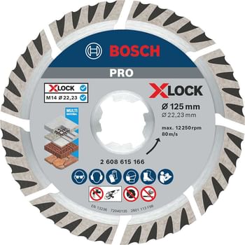 Bosch X Lock Standard Diamond Cutting Disc