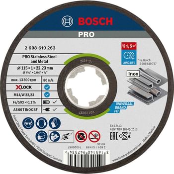 Bosch Expert X Lock Rapido Metal and Inox Cutting Disc