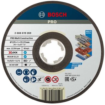 Bosch X Lock MultiConstruction Multi Material Cutting Disc