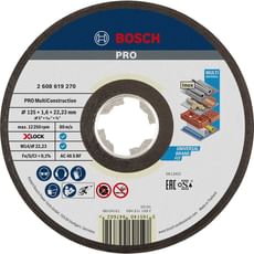 Bosch X Lock MultiConstruction Multi Material Cutting Disc