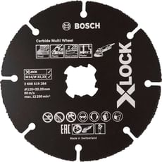 Bosch X Lock Carbide Multi Cutting Disc Bosch X Lock Carbide Multi Cutting Disc