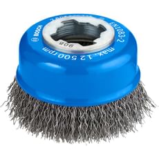 Bosch X Lock Crimped Steel Wire Cup Brush