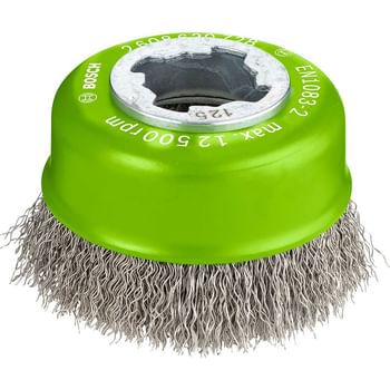 Bosch X Lock Crimped Stainless Steel Wire Cup Brush