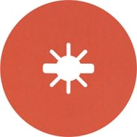 Bosch Expert R782 Prisma Ceramic X LOCK Fibre Disc 125mm  Bosch Expert R782 Prisma Ceramic X LOCK Fibre Disc 125mm