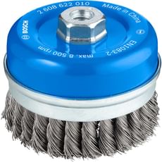 Bosch 0.5mm Knotted Steel Wire Cup Brush
