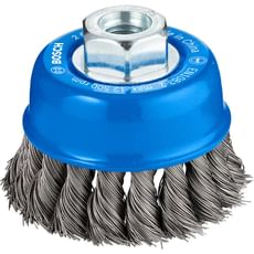 Bosch 0.35mm Knotted Steel Wire Cup Brush